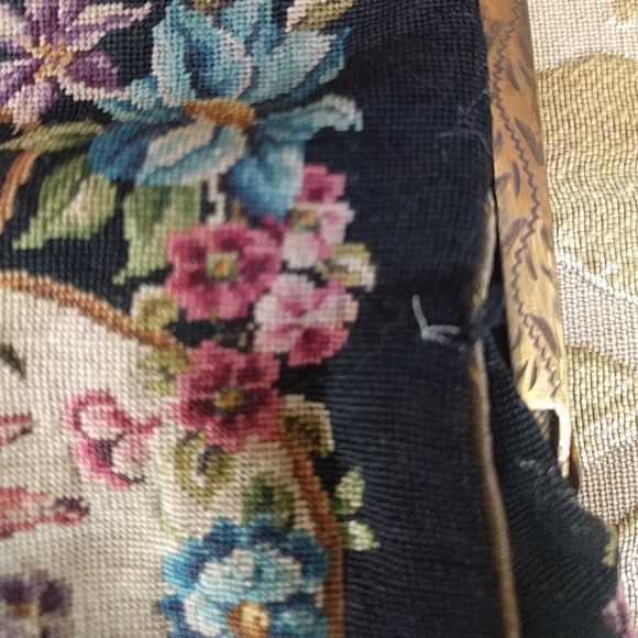 True VTG Austrian petit point evening bag - Picture 3 of 8